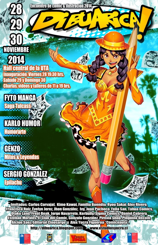 AFICHE Dibuarica 2014